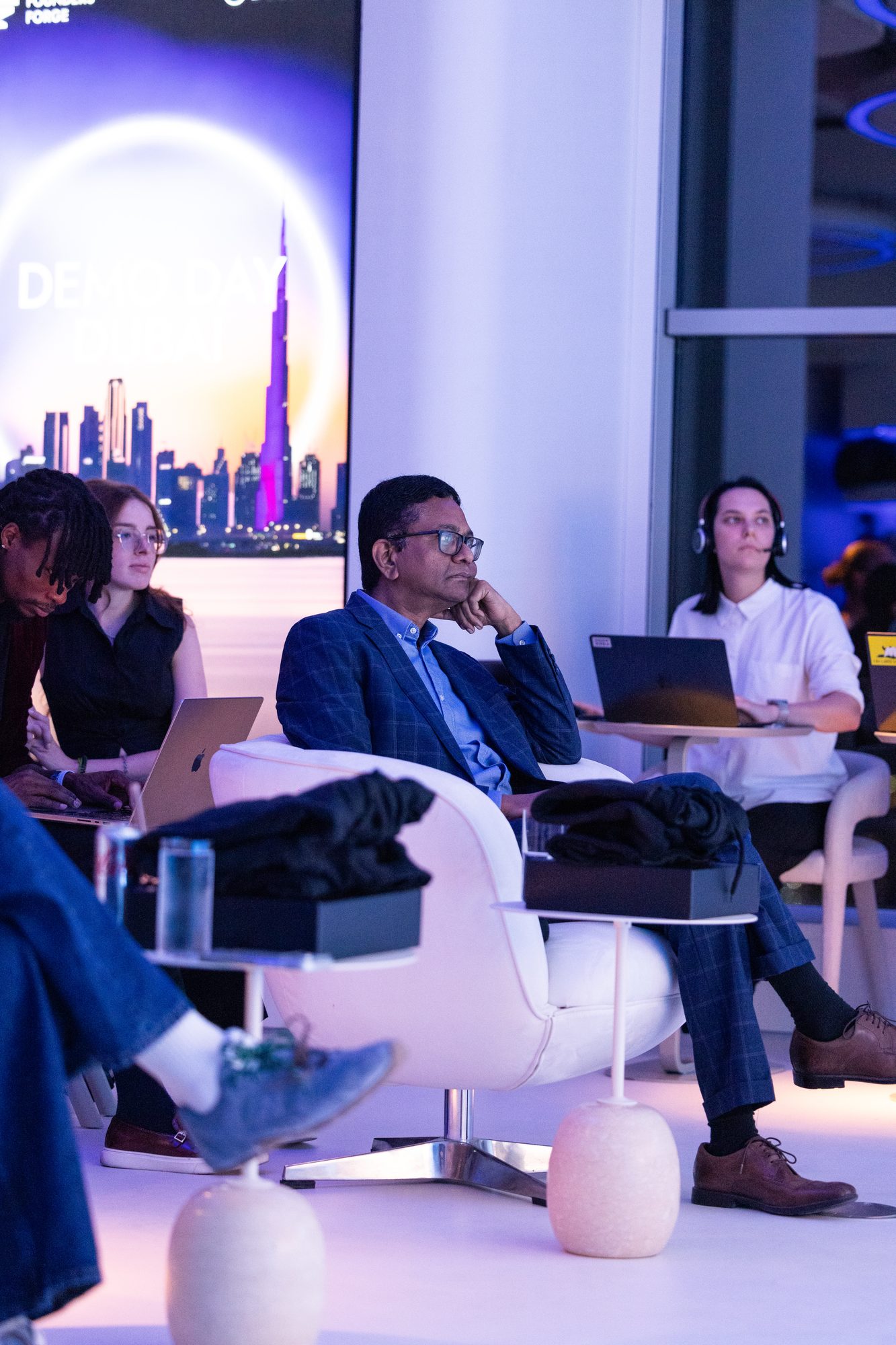 Protocol Labs Founders Forge Demo Day Dubai 2025 — audience