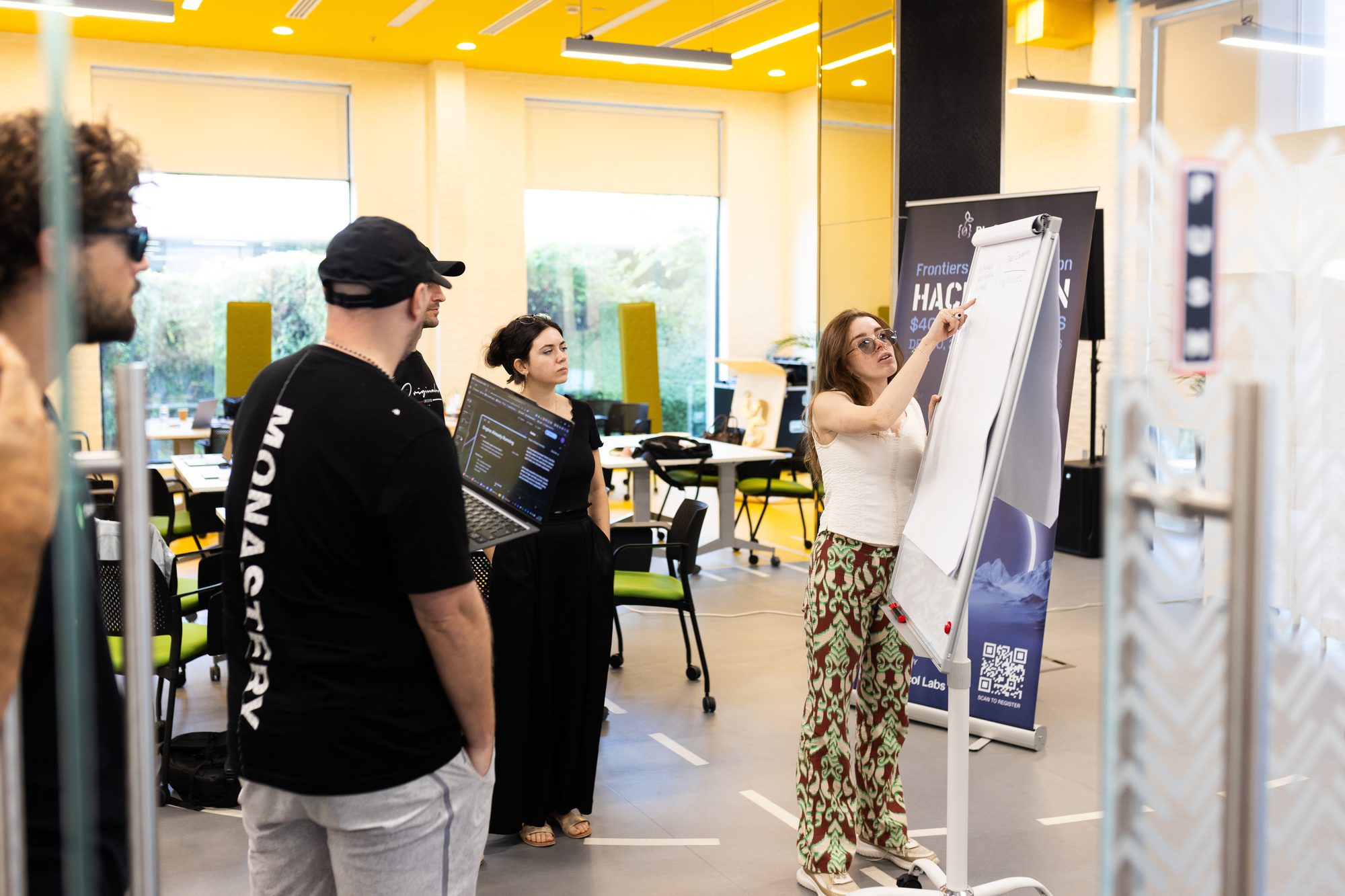 Protocol Labs Founders Forge Dubai — Mel at Frontier poster