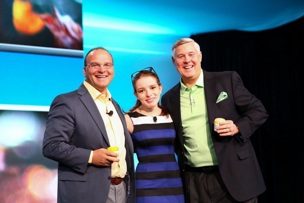 Mel Vera with EY Strategic Growth Forum hosts