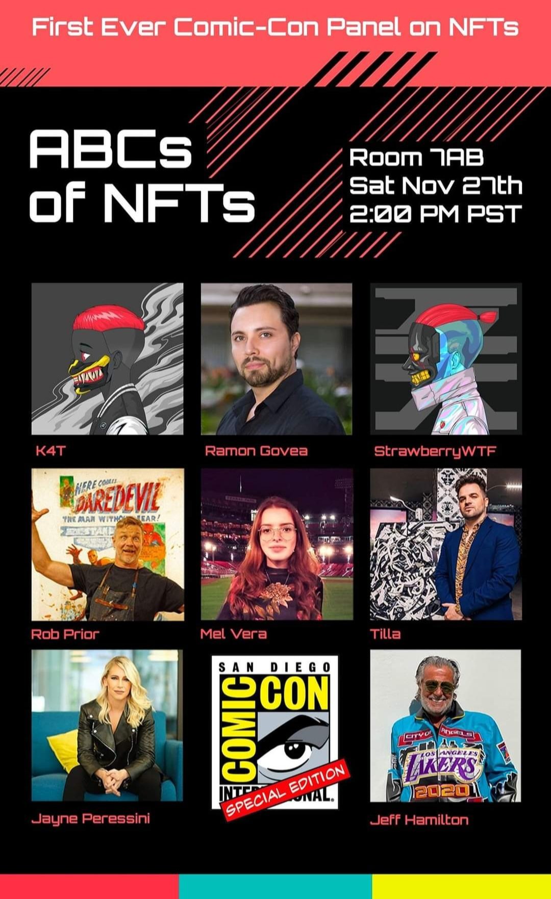 Comic-Con Special Edition first-ever NFT panel: ABCs of NFTs — official promo with Mel Vera